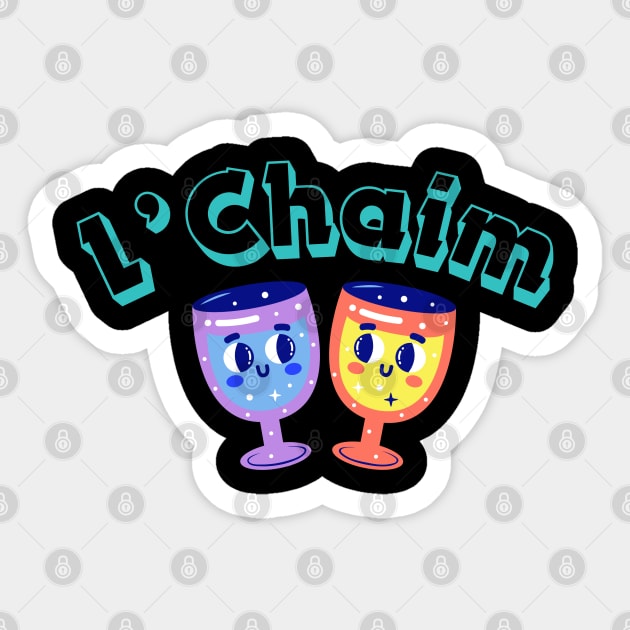 L'Chaim Sticker by Culam Life